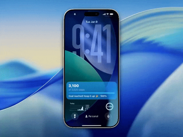 WalkLock Live Activity and Lock Screen widgets